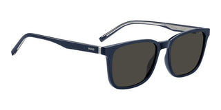 Hugo Hg 1356/s Men Blue Rectangle Sunglasses