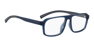 Hugo Hg 1370/g Men Blue Rectangle Eyeglasses