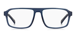 Hugo Hg 1370/g Men Blue Rectangle Eyeglasses
