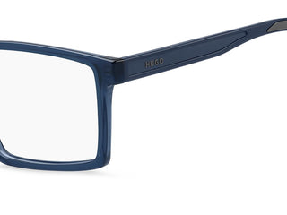 Hugo Hg 1371 Men Blue Squared Eyeglasses