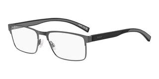 Hugo Hg 1373 Men Ruthenium Rectangle Eyeglasses
