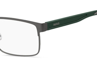 Hugo Hg 1373 Men Ruthenium Rectangle Eyeglasses