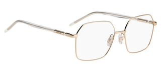 Hugo Hg 1382 Women Rose Gold Geometric Eyeglasses