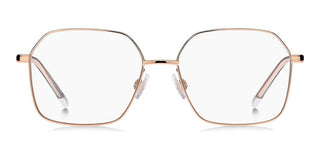 Hugo Hg 1382 Women Rose Gold Geometric Eyeglasses