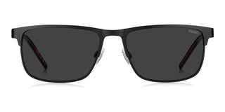 Hugo HG 1385/S men Black Rectangle Sunglasses