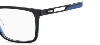 Hugo Hg 1387/g Men Blue Rectangle Eyeglasses