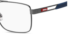 Hugo Hg 1388 Men Ruthenium Pilot Eyeglasses