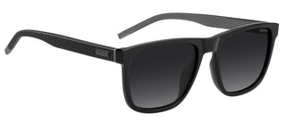 Hugo Hg 1391/g/s Men Black Rectangle Sunglasses