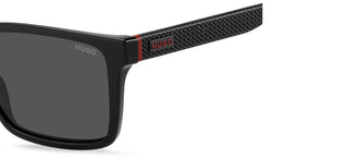 Hugo Hg 1392/s Men Black Rectangle Sunglasses