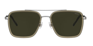 Hugo HG 1404/G/S men Brown Squared Sunglasses