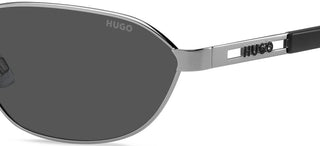 Hugo HG 1413/S men Ruthenium Geometric Sunglasses