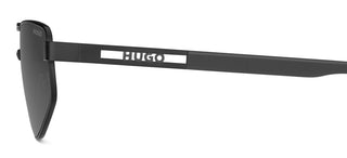 Hugo Hg 1414/s Men Black Rectangle Sunglasses