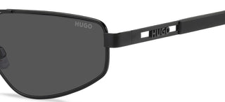 Hugo Hg 1414/s Men Black Rectangle Sunglasses