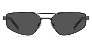 Hugo Hg 1414/s Men Black Rectangle Sunglasses