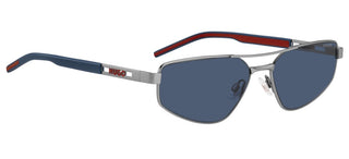 Hugo Hg 1414/s Men Ruthenium Rectangle Sunglasses