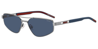 Hugo Hg 1414/s Men Ruthenium Rectangle Sunglasses
