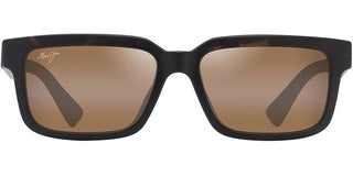 Maui Jim Hiapo Af Mj0655sa Unisex Havana Rectangle Sunglasses