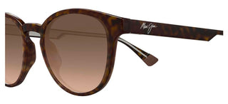 Maui Jim Hiehie Mj0636s Unisex Havana Squared Sunglasses