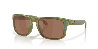 Oakley Lifestyle Holbrook Oo 9102 Men Green Geometric Sunglasses