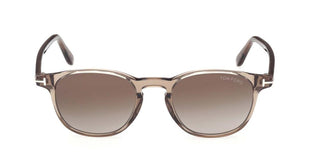 Tom Ford HOLT-02 FT1302 unisex Brown Round Sunglasses