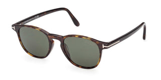 Tom Ford HOLT-02 FT1302 unisex Havana Round Sunglasses