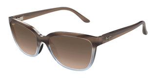 Maui Jim Honi Mj0758s Unisex Havana Geometric Sunglasses
