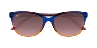 Maui Jim Honi Mj0758s Unisex Multicolor Geometric Sunglasses
