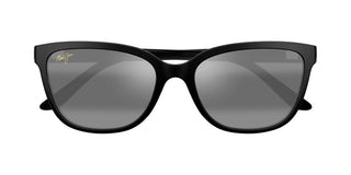 Maui Jim Honi Mj0758s Women Black Geometric Sunglasses