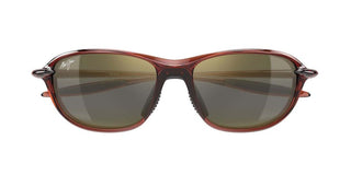 Maui Jim HO'OKIPA ULTRA R MJ0339S men Brown Oval Sunglasses