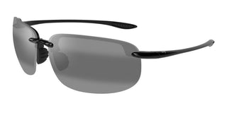 Maui Jim Ho'okipa Xlarge Mj0456s Unisex Black Round Sunglasses