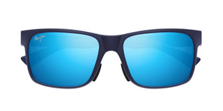 Maui Jim Ho'opili Mj0683s Men Blue Squared Sunglasses
