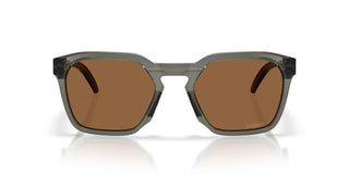 Oakley HSTN SQ OO 9533 unisex Grey Squared Sunglasses