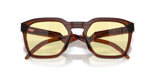 Oakley HSTN SQ OO 9533 unisex Havana Squared Sunglasses