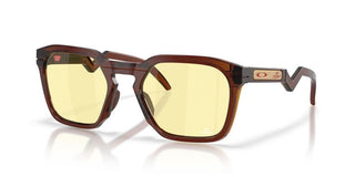 Oakley HSTN SQ OO 9533 unisex Havana Squared Sunglasses