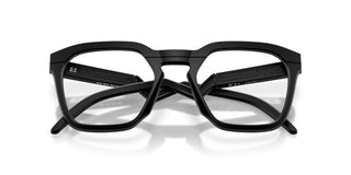 Oakley Hstn Sq Rx Ox 8208 Unisex Black Squared Eyeglasses