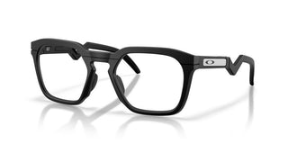 Oakley Hstn Sq Rx Ox 8208 Unisex Black Squared Eyeglasses