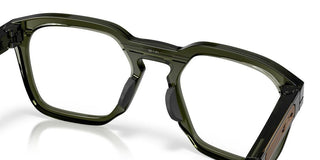Oakley Hstn Sq Rx Ox 8208 Unisex Green Squared Eyeglasses