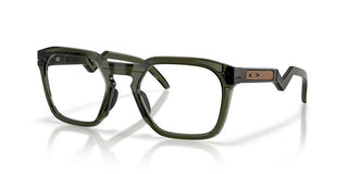 Oakley Hstn Sq Rx Ox 8208 Unisex Green Squared Eyeglasses