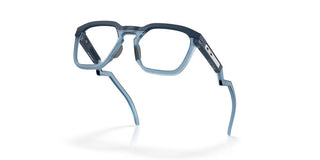 Oakley Hstn Sq Rx Ox 8208 Unisex Blue Squared Eyeglasses