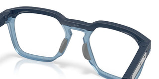 Oakley Hstn Sq Rx Ox 8208 Unisex Blue Squared Eyeglasses