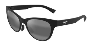 Maui Jim Hulahe Mj0685s Women Black Cat Eye Sunglasses