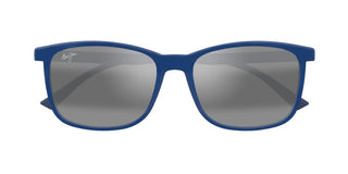 Maui Jim Hulili Mj0672s Men Blue Squared Sunglasses