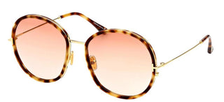 Tom Ford HUNTER-02 FT 0946 women Havana Round Sunglasses