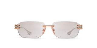 Dita HYPERLUX-3000 unisex Rose gold Rectangle Eyeglasses