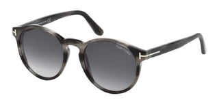 Tom Ford IAN-02 FT 0591 unisex Grey Round Sunglasses