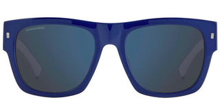 Dsquared2 ICON 0003/S men Blue Geometric Sunglasses