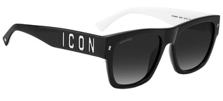 Dsquared2 ICON 0003/S men Black Geometric Sunglasses
