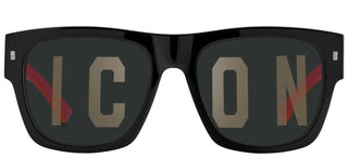 Dsquared2 ICON 0004/S men Black Squared Sunglasses