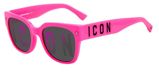 Dsquared2 ICON 0005/S women Pink Geometric Sunglasses