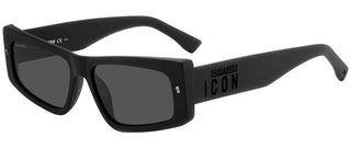 Dsquared2 ICON 0007/S men Black Geometric Sunglasses